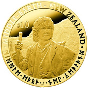 Новая Зеландия выпустит памятные монеты с изображение героев фильма «Хоббит»