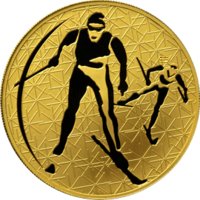200 рублей - Лыжные гонки - 2010 г. — Реверс